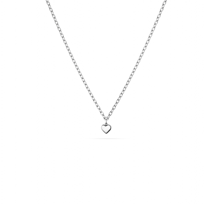 Fine Single Charm Necklace (Silver)