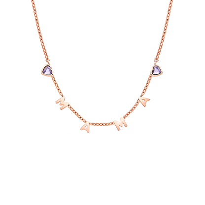 Made Mine Name Necklace - Rose Gold