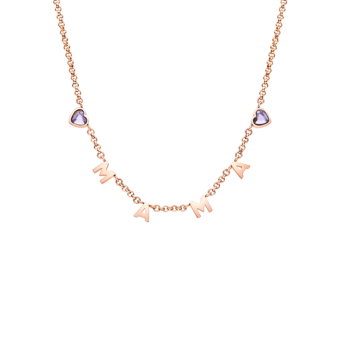 Made Mine Name Necklace (Rose Gold)
