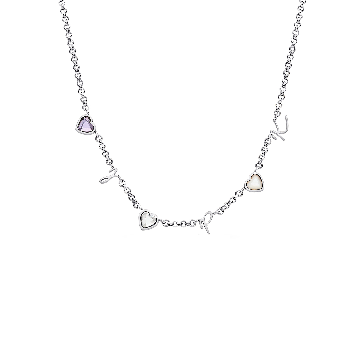 Made Mine Charm Necklace (Silver)