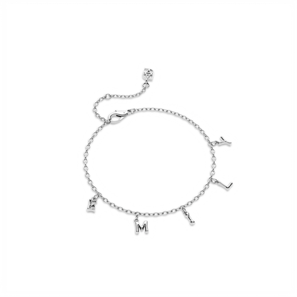 Made Mine Fine Name Bracelet (Silver)