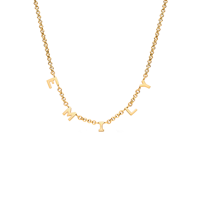Made Mine Name Necklace - Gold