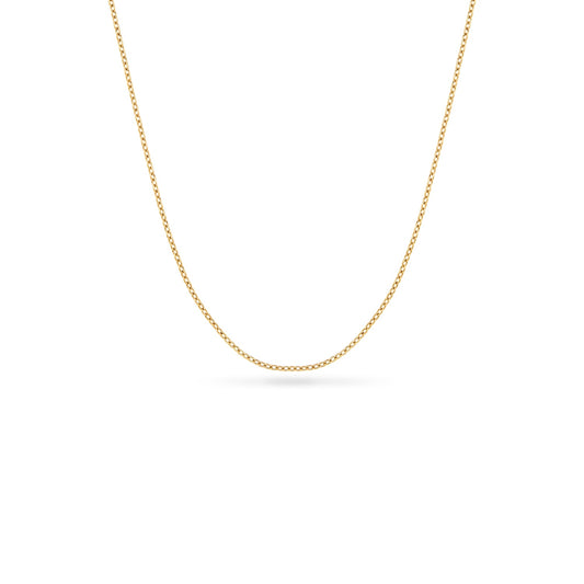 Layering Fine Chain Necklace (Gold)
