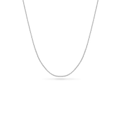 Fine Chain Necklace (Silver)