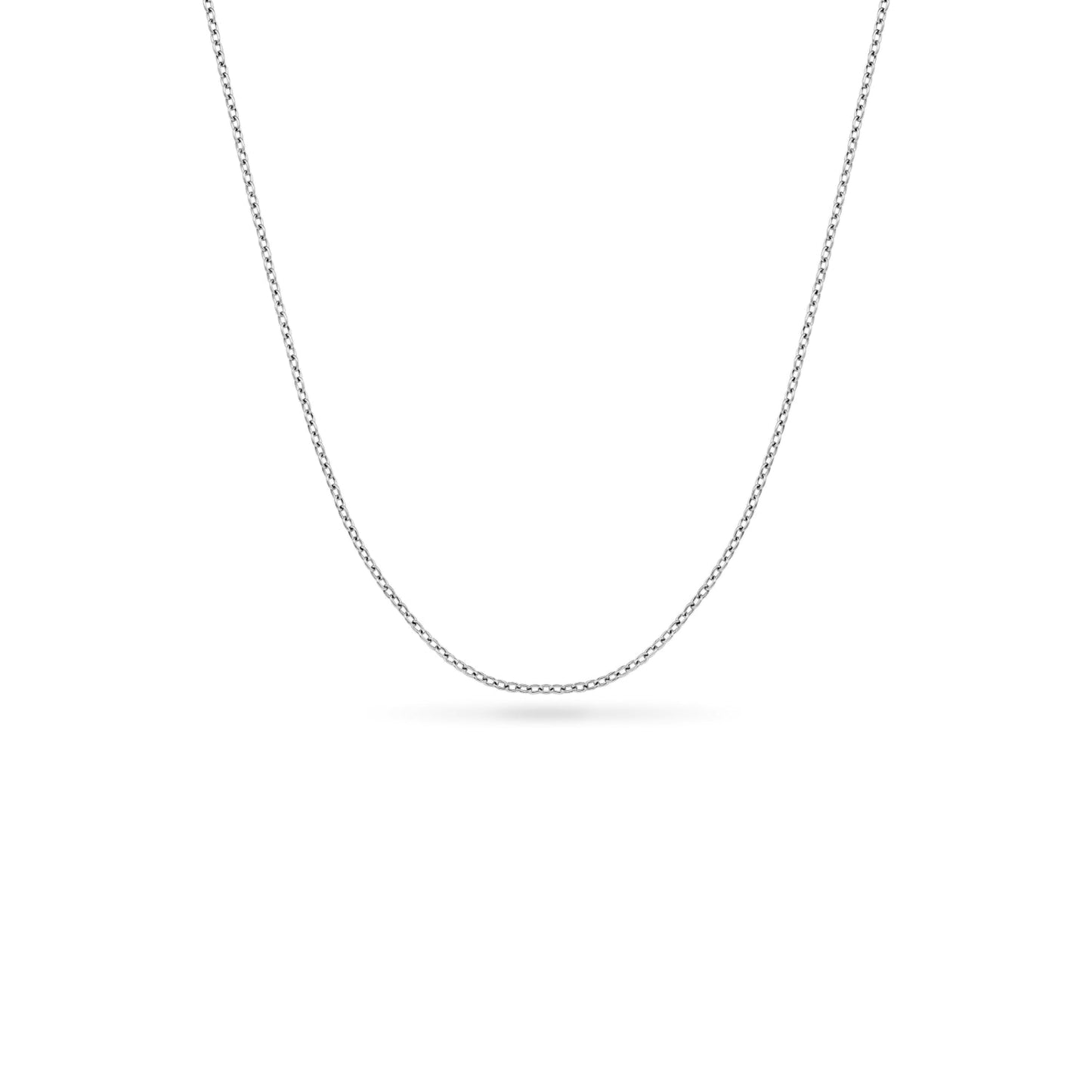 Mother of Pearl Cushion Necklace (Silver)