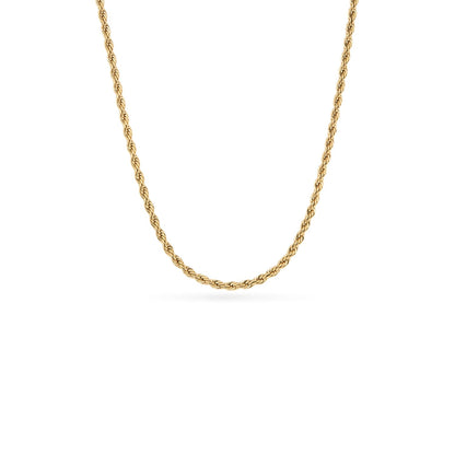 Chocolate Brown Heart Necklace (Gold)