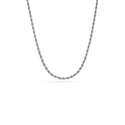 Mother of Pearl Cushion Necklace (Silver)