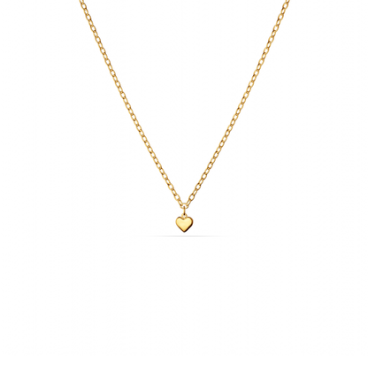 Fine Single Charm Necklace (Gold)