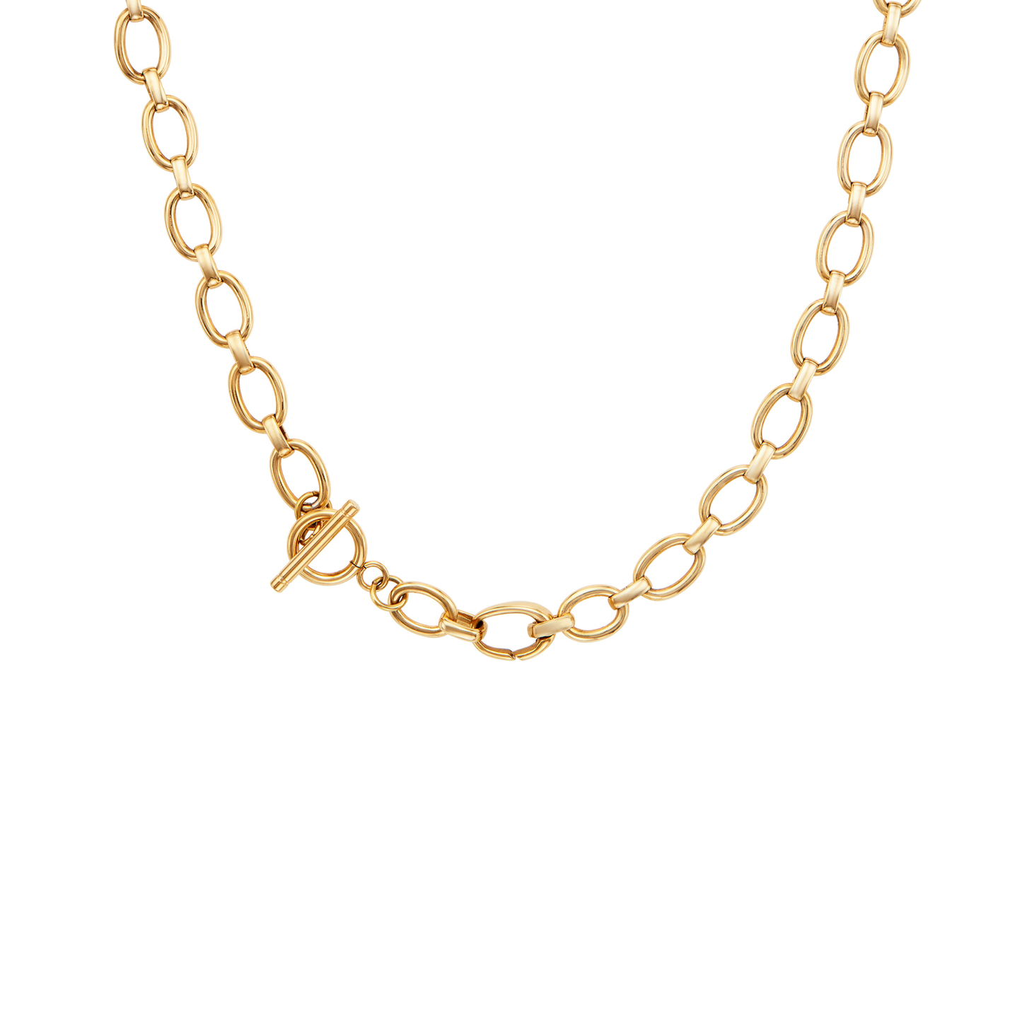Mini Photo Love Locket Necklace (Gold)