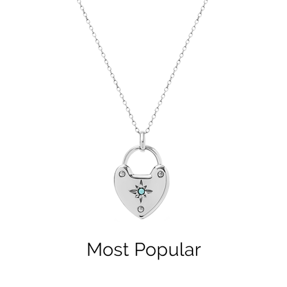 Photo Love Locket Necklace (Silver)