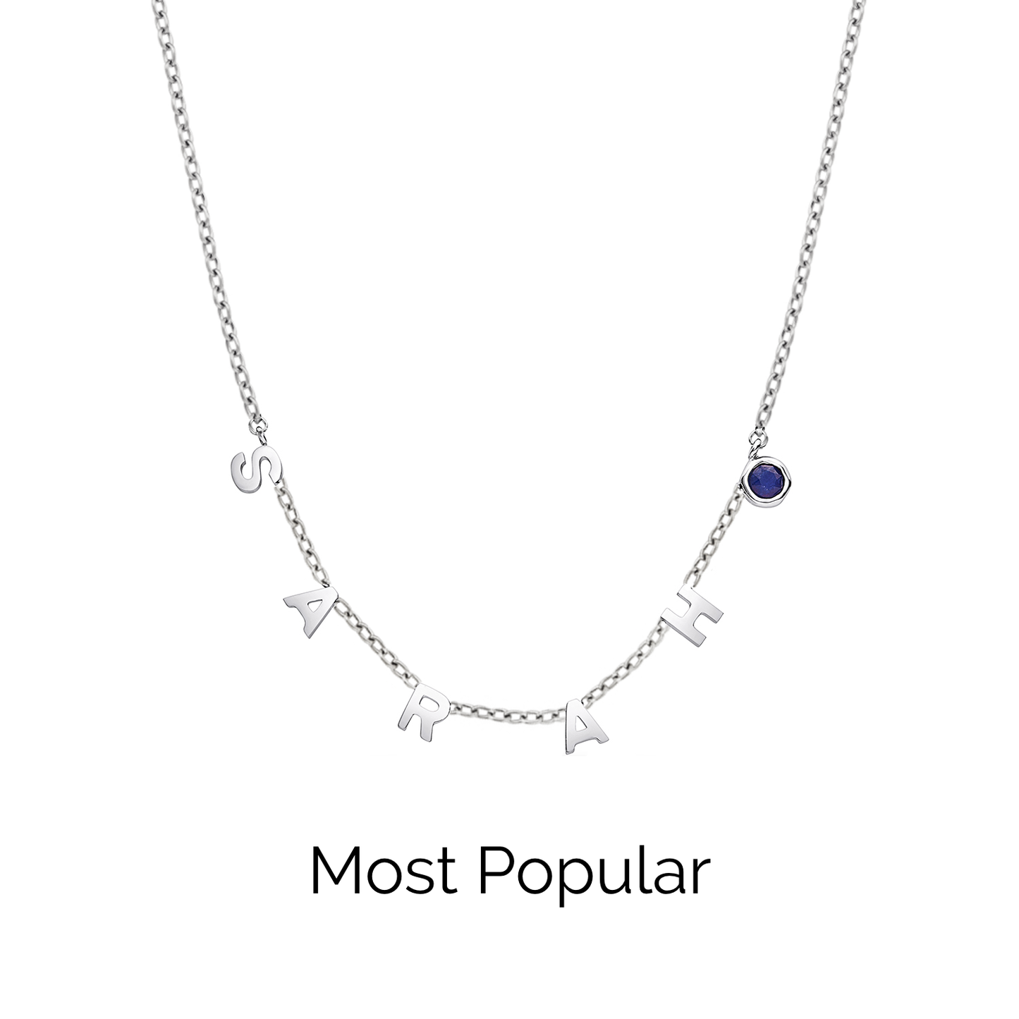 Made Mine Name Necklace - Silver