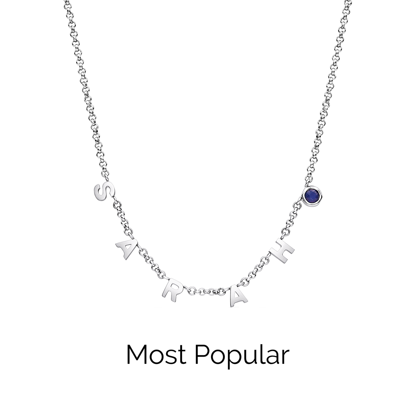Made Mine Name Necklace - Silver