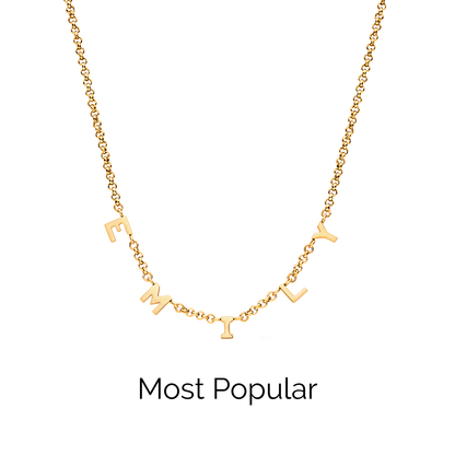 Made Mine Name Necklace - Gold