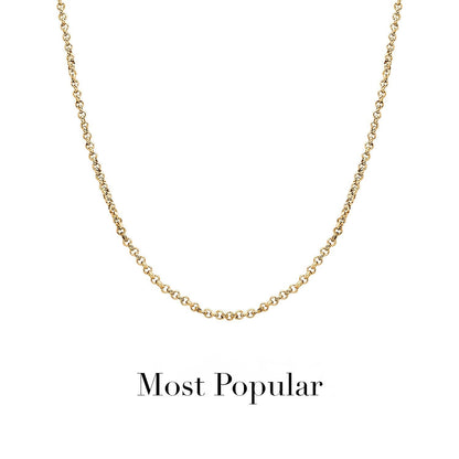 Cursive Name Necklace (Rose Gold)