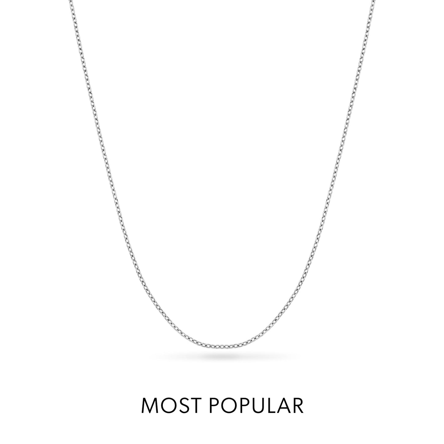 Fine Chain Necklace (Silver)