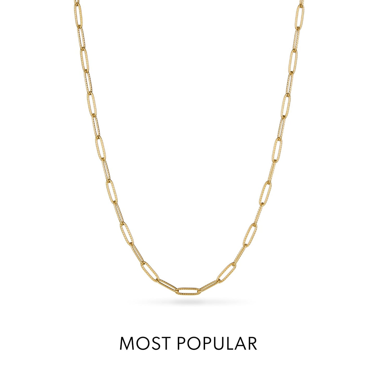 Floating Charm Heart Locket Necklace (Gold)