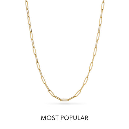 Floating Charm Heart Locket Necklace (Gold)