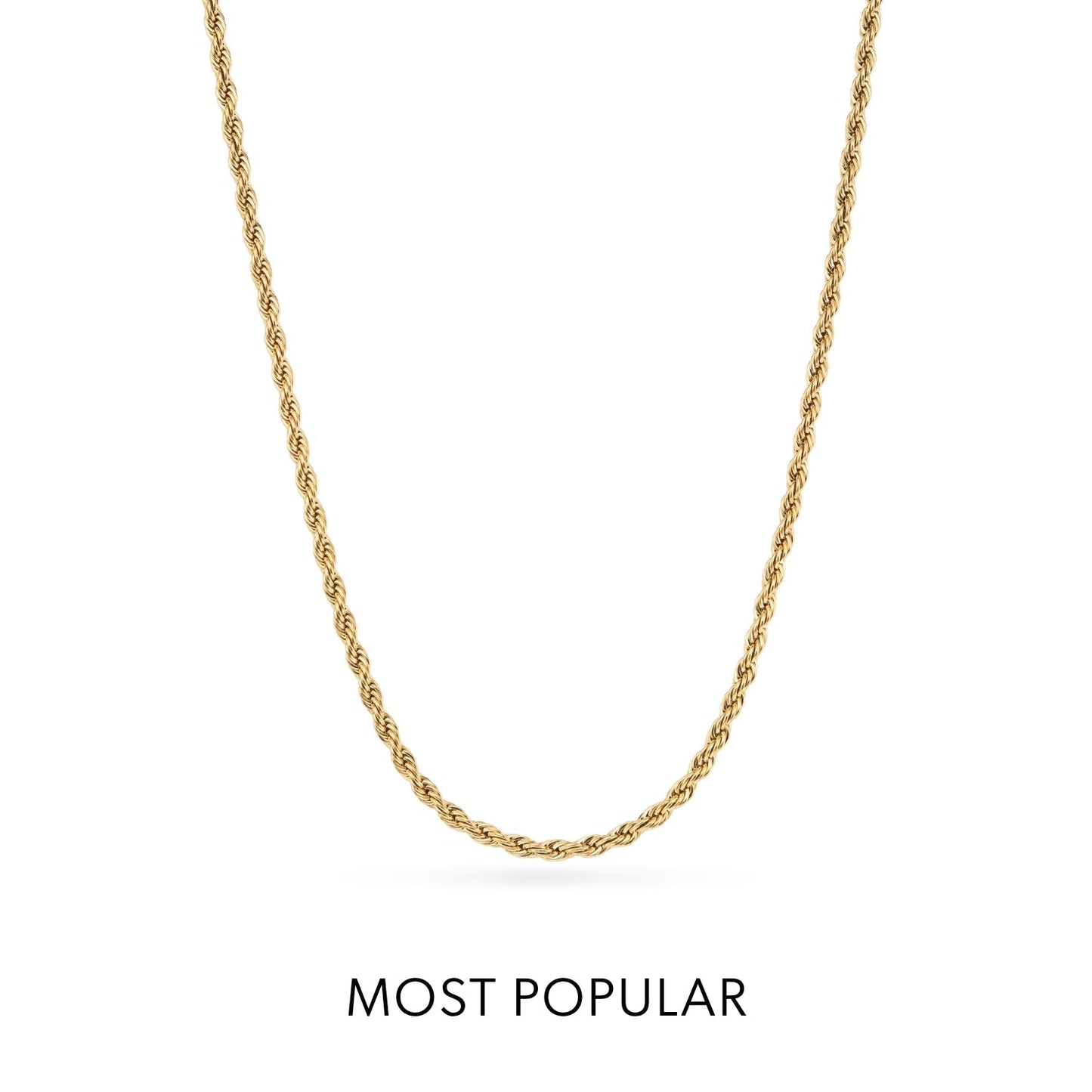 Ocean Pendant Necklace (Gold)