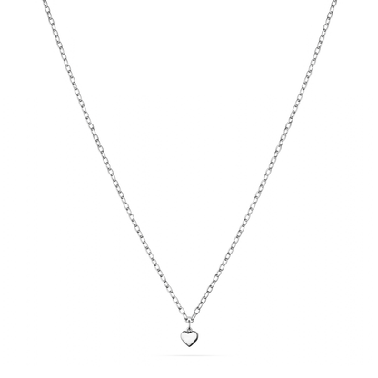 Fine Single Charm Necklace (Silver)