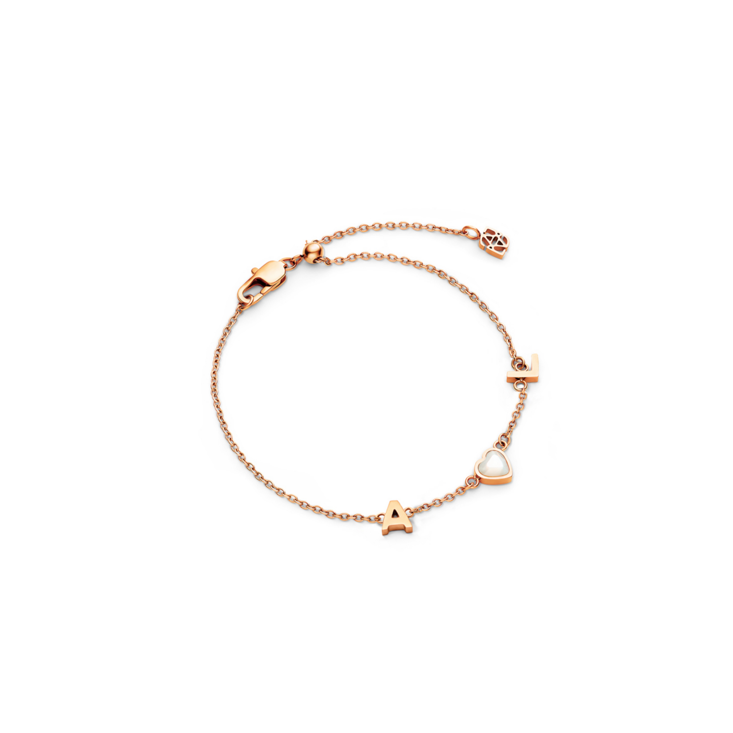 Made Mine Charms - Heart Birthstone Charms (Rose Gold)