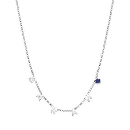 Made Mine Name Necklace - Silver