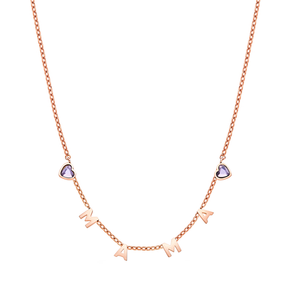 Made Mine Name Necklace - Rose Gold