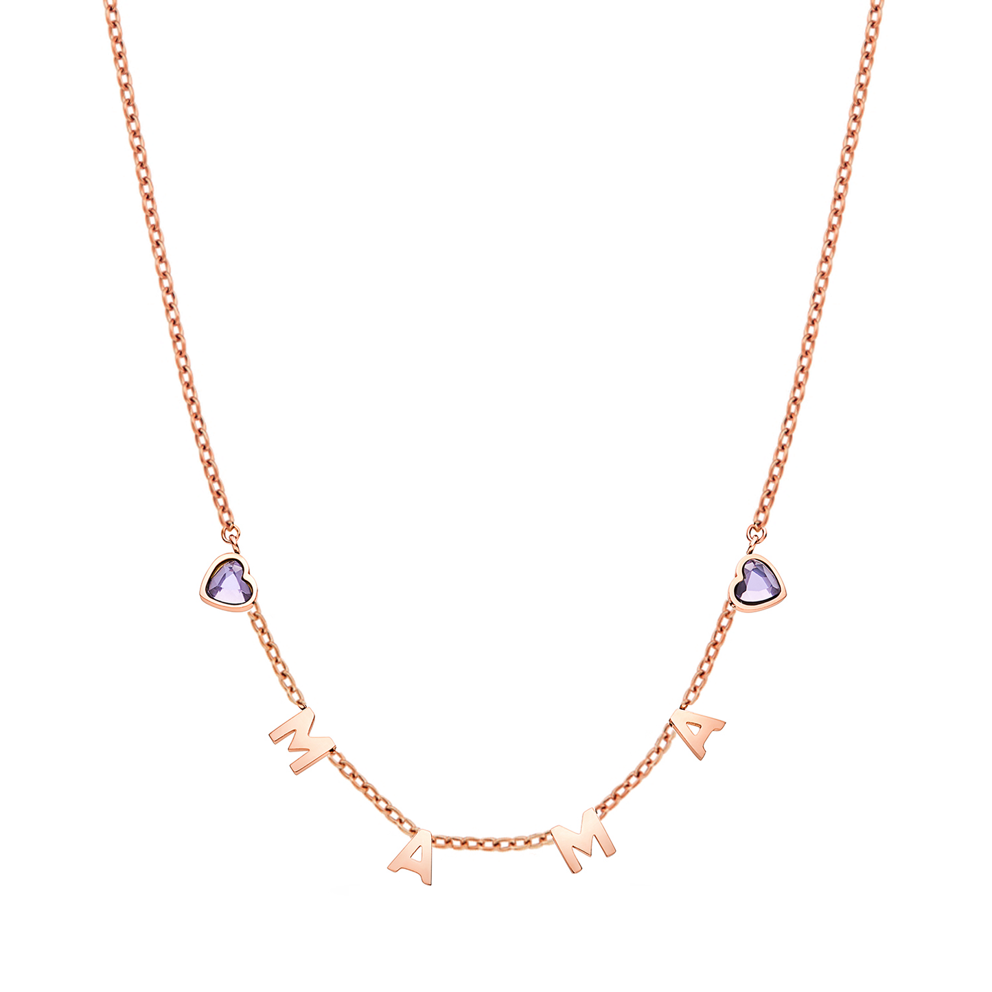 Made Mine Name Necklace (Rose Gold)