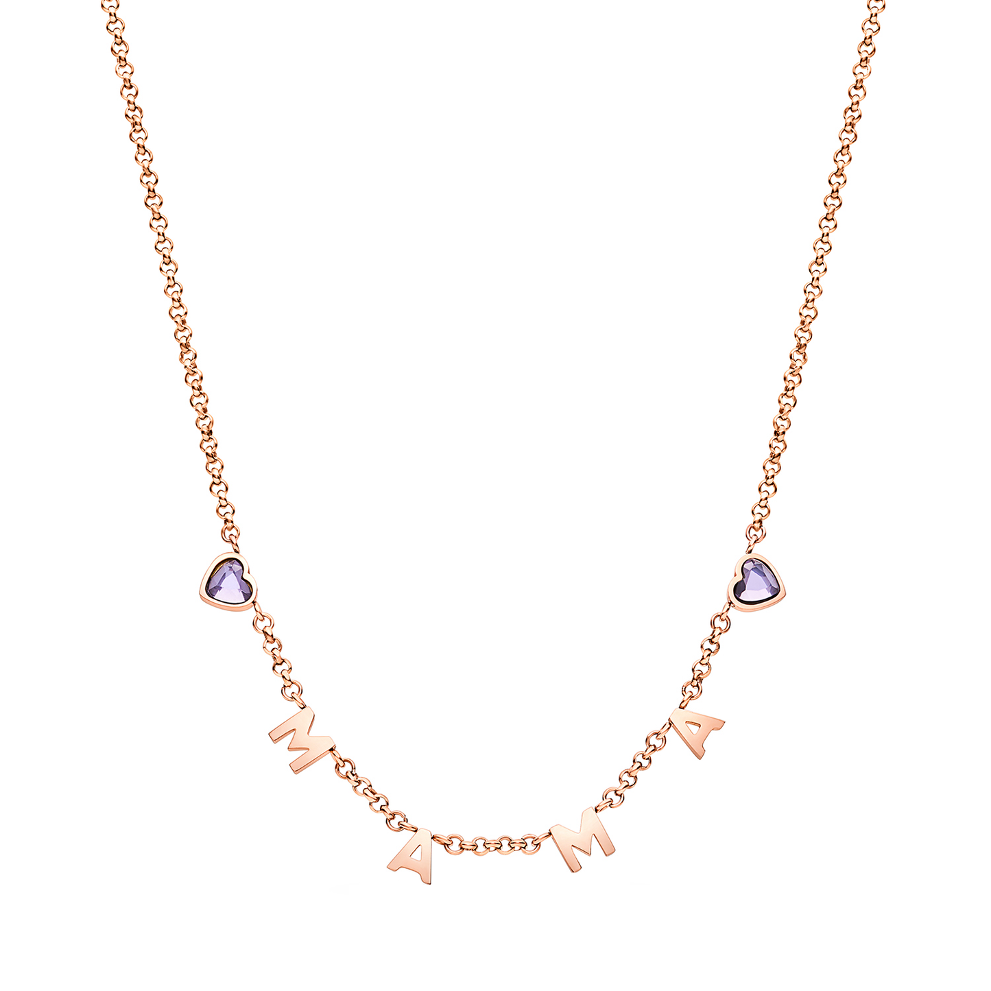 Made Mine Name Necklace - Rose Gold