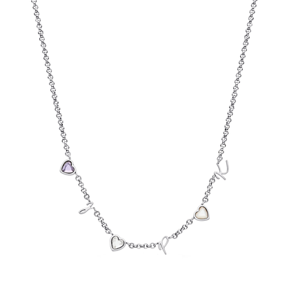 Made Mine Charm Necklace (Silver)