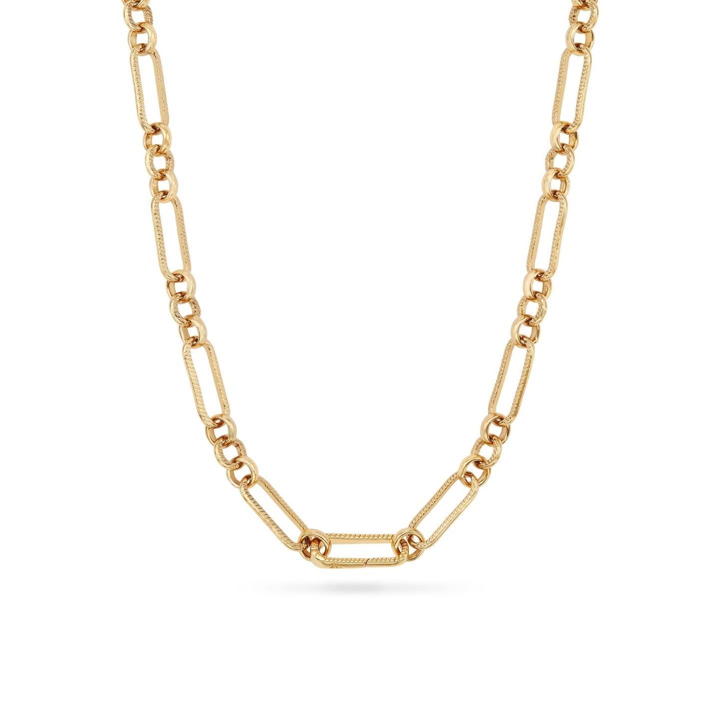 Green Quartz Heart Necklace & Huggie Set (Gold)