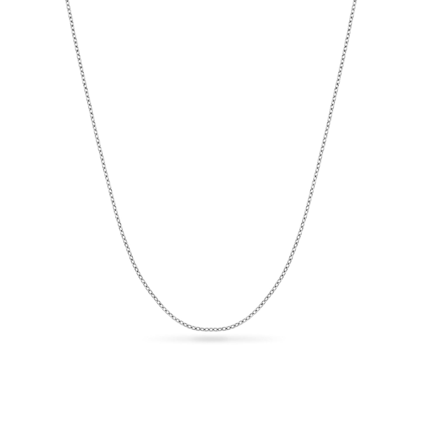Mother of Pearl Cushion Necklace (Silver)
