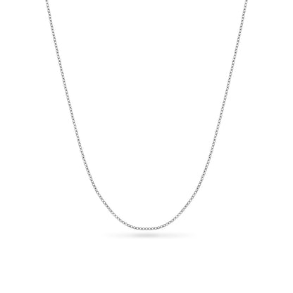 Mother of Pearl Cushion Necklace (Silver)