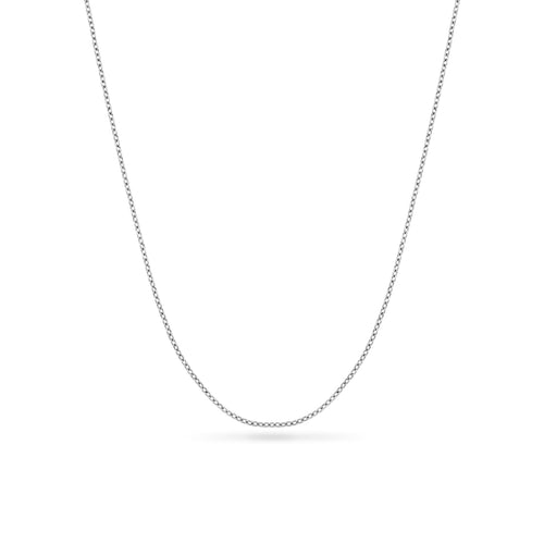 Fine Chain Necklace (Silver)