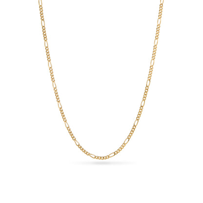 Double Fingerprint Heart Token Necklace (Gold)