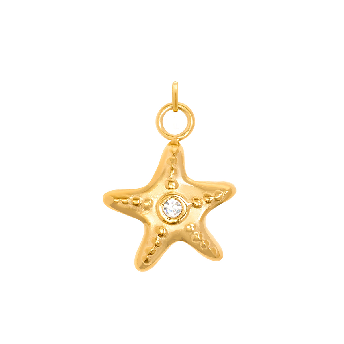 Starfish Charm (Gold)