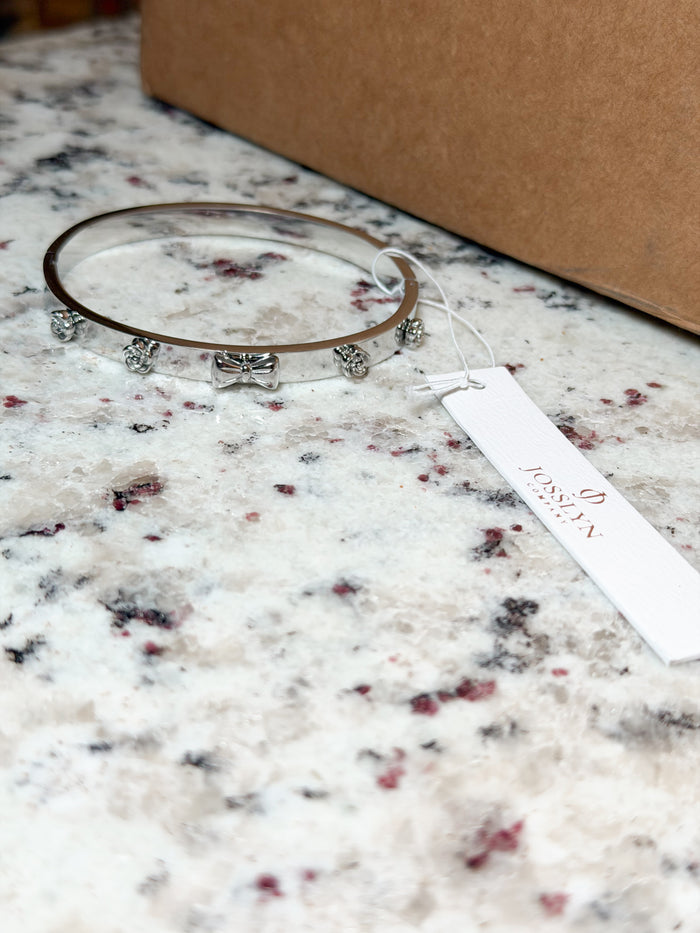 (2 Colors) The Signature Bow Bangle