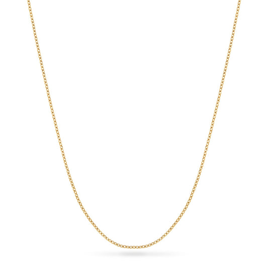 Layering Fine Chain Necklace 18-20 in (Gold)