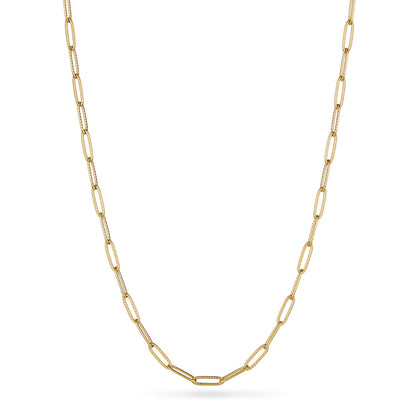 Floating Charm Heart Locket Necklace (Gold)
