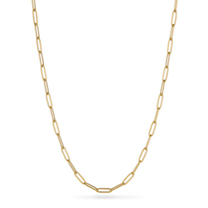 Round Photo Locket Sphere Necklace (Gold)