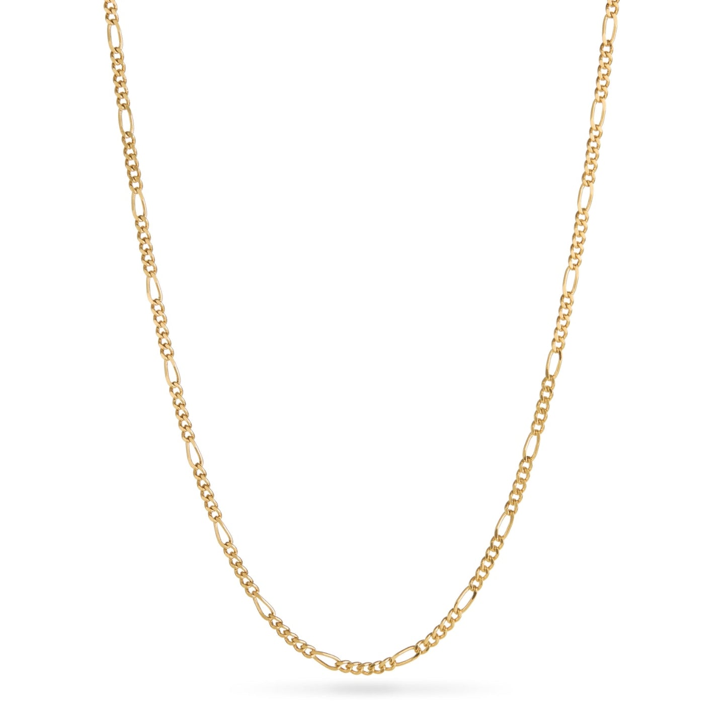 Double Fingerprint Heart Token Necklace (Gold)