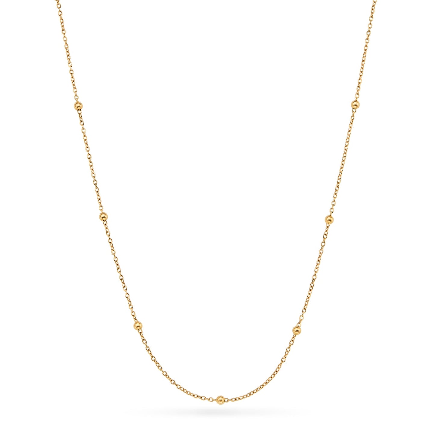 Ocean Charms Sun Necklace (Gold)