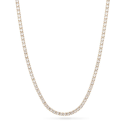 Mint Green Quartz Heart Necklace (Gold)