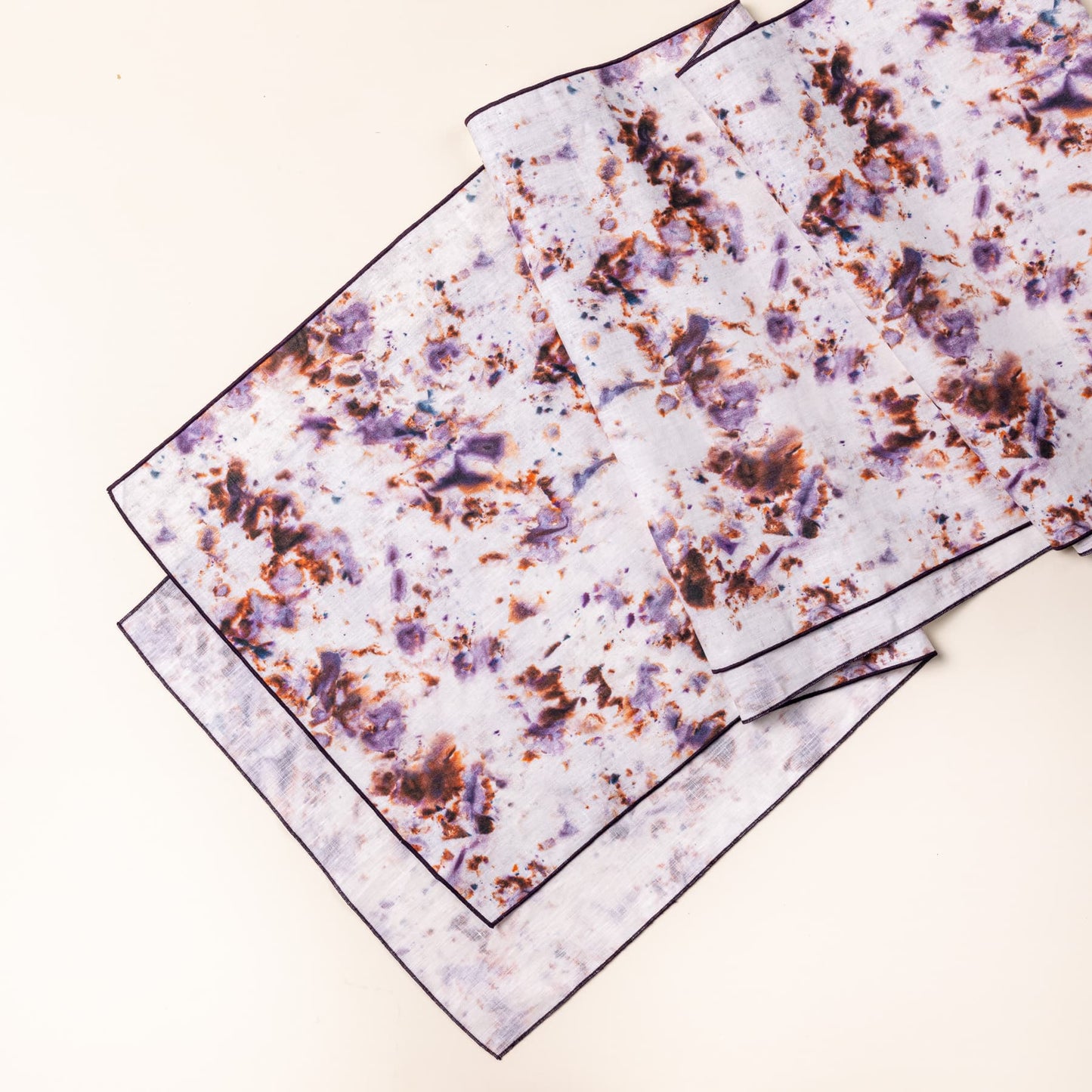 Marbled Table Linens