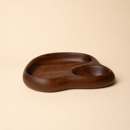 Sculptural Wood Tray