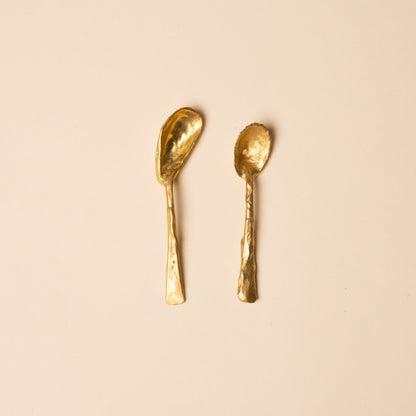 Brass Shell Spoons