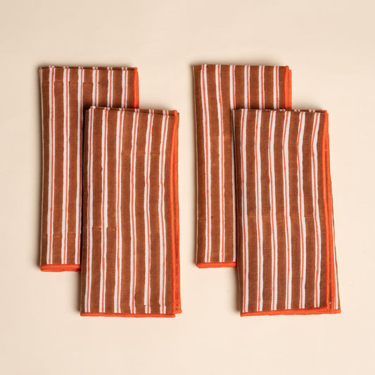 East Fork Striped Linen Napkin, Set of 4