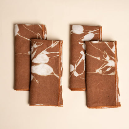 Shadow Print Table Linens