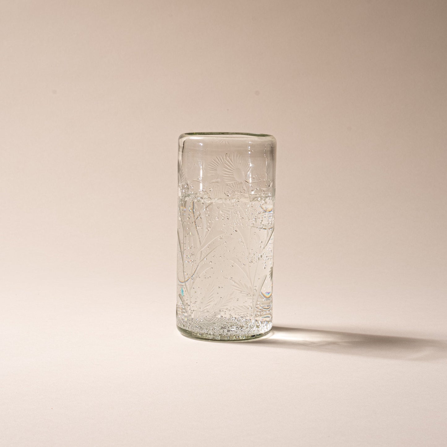 Etched Thistle Glassware