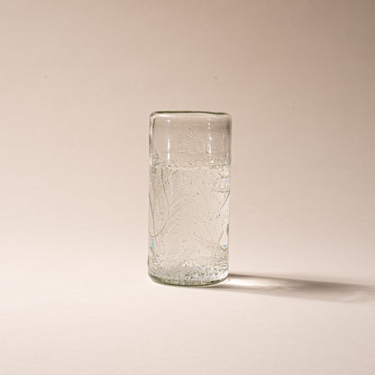 Etched Thistle Glassware
