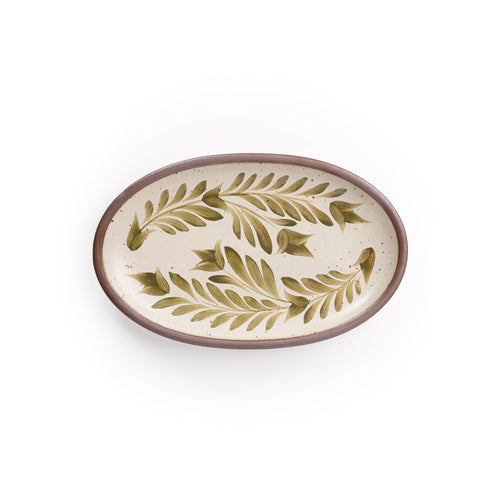 Oval Platter, Medium, Reverdir: Tulip Variation I